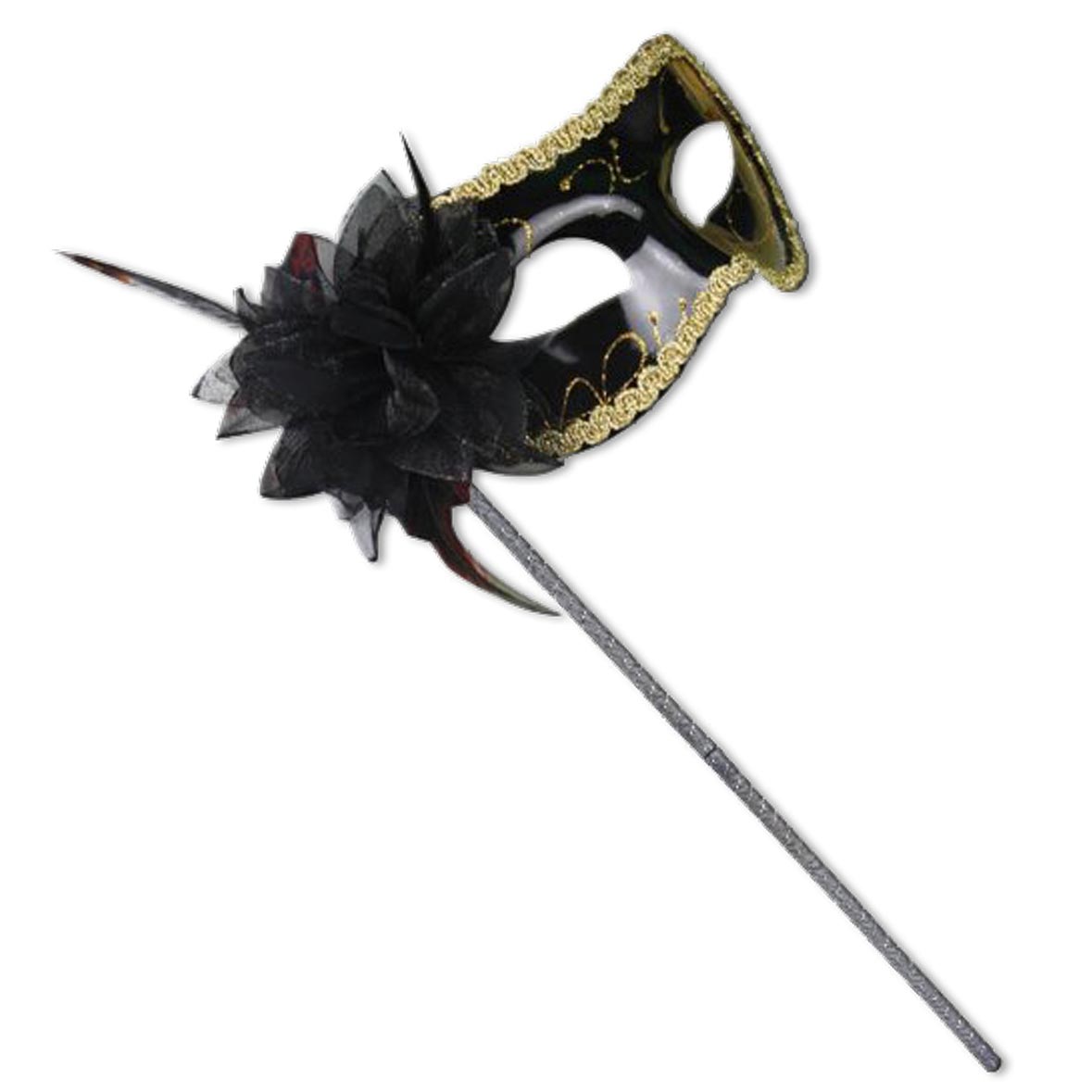 Venezianische Maske Schwarz
