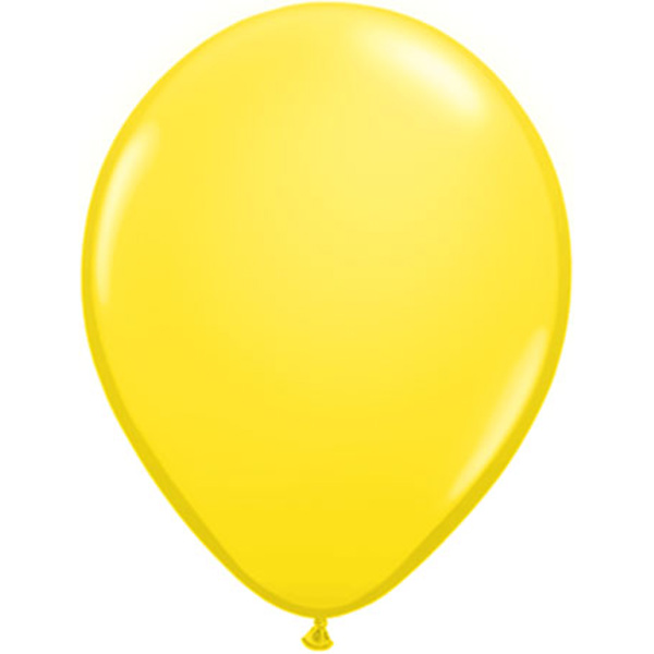Luftballon gelb