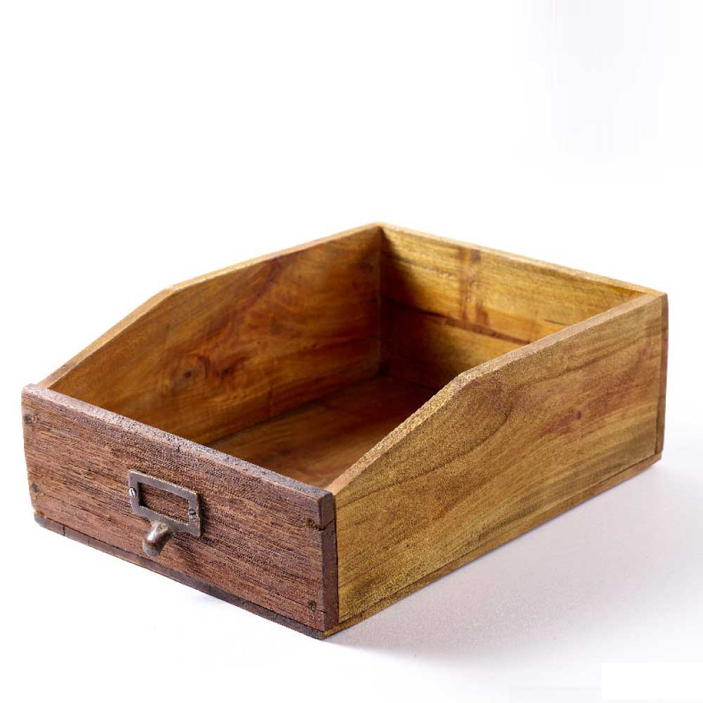Schublade Holz braun mieten
