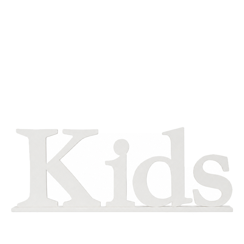 Schriftzug Kids mieten