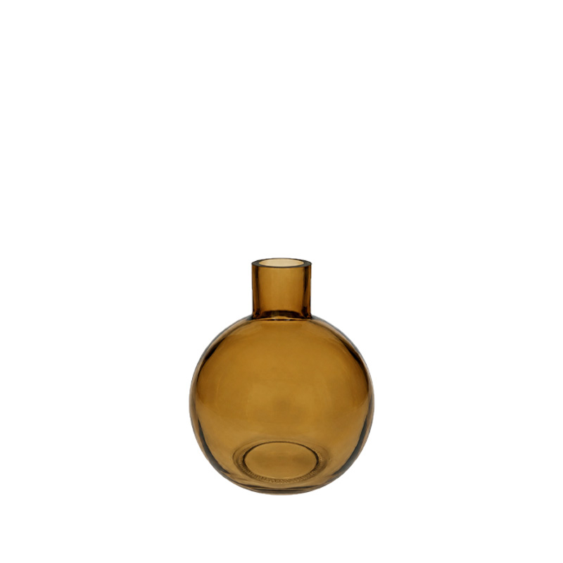 Vase Kugel | Kugelvase | braun klein Tischdeko Hochzeit Feier Event