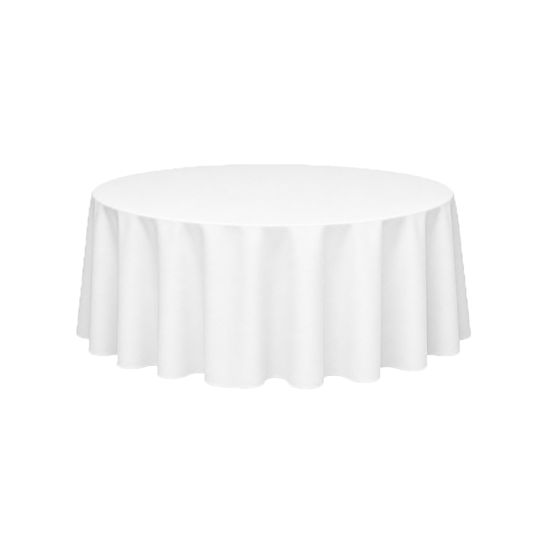 Tischdecke_Baumwolle_rund_240cm_weiss_mieten_I_Verleih_Hochzeit_Feier_Event_Geburtstag_Catering_Firmenevent