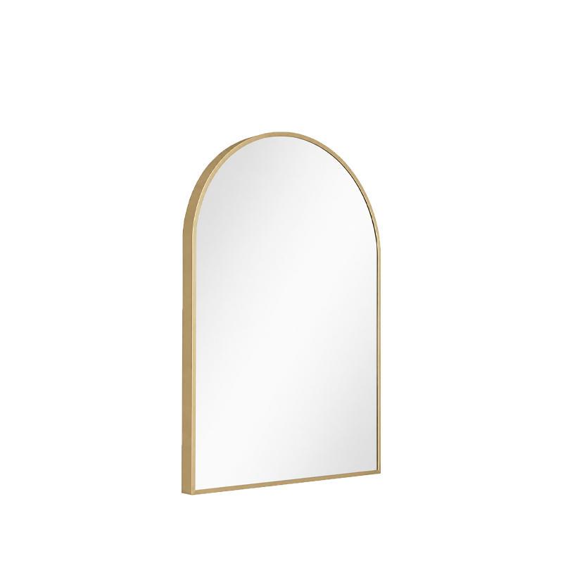 Spiegel Rundbogen 80x60cm gold modern für Staffelei | Sitzplan | Willkommensschild | Dekoration Hochzeit, Geburtstag, Feier,  Event