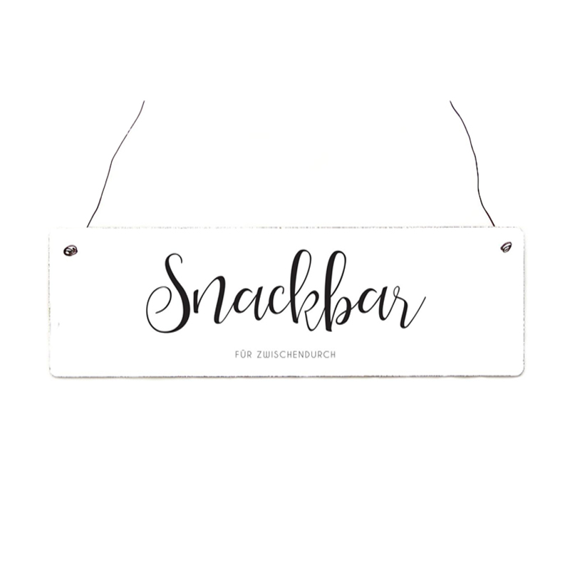 Schild Snackbar Candybar weiss Vintage Hochzeit, Feier, Geburtstag mieten
