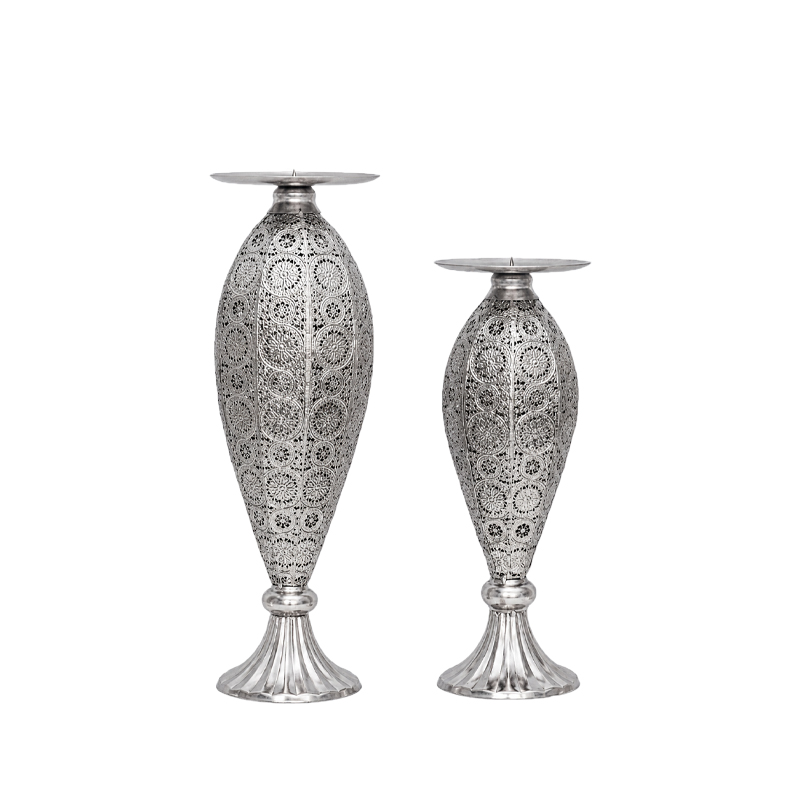 Kerzenständer 1-arm Orient Doha | Kerzenhalter | Kerzenleuchter Hochzeit Feier mieten