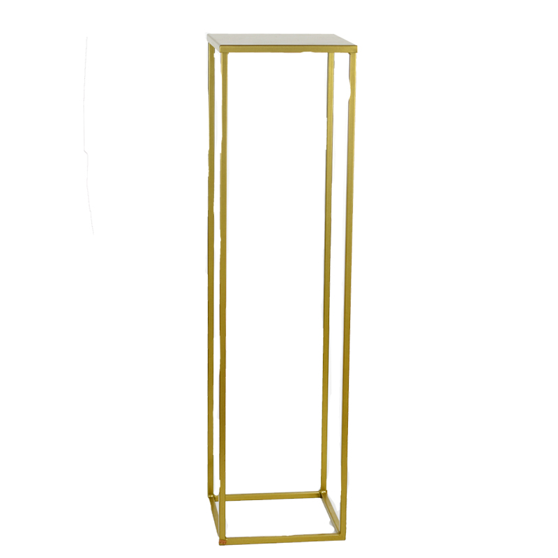 Blumenständer_Metallständer_hoch_stabil_gold_120cm_Blumendekoration_Hochzeit_Trauung_mieten