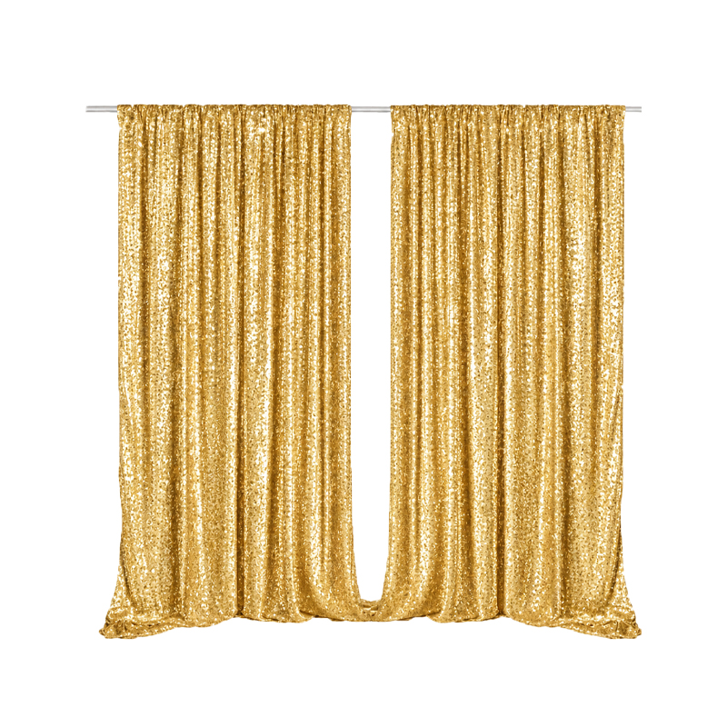 Traubogen Fotobox Hintergrund Vorhang Pailetten gold Verleih | Hochzeit Event Freie Trauung [mieten]