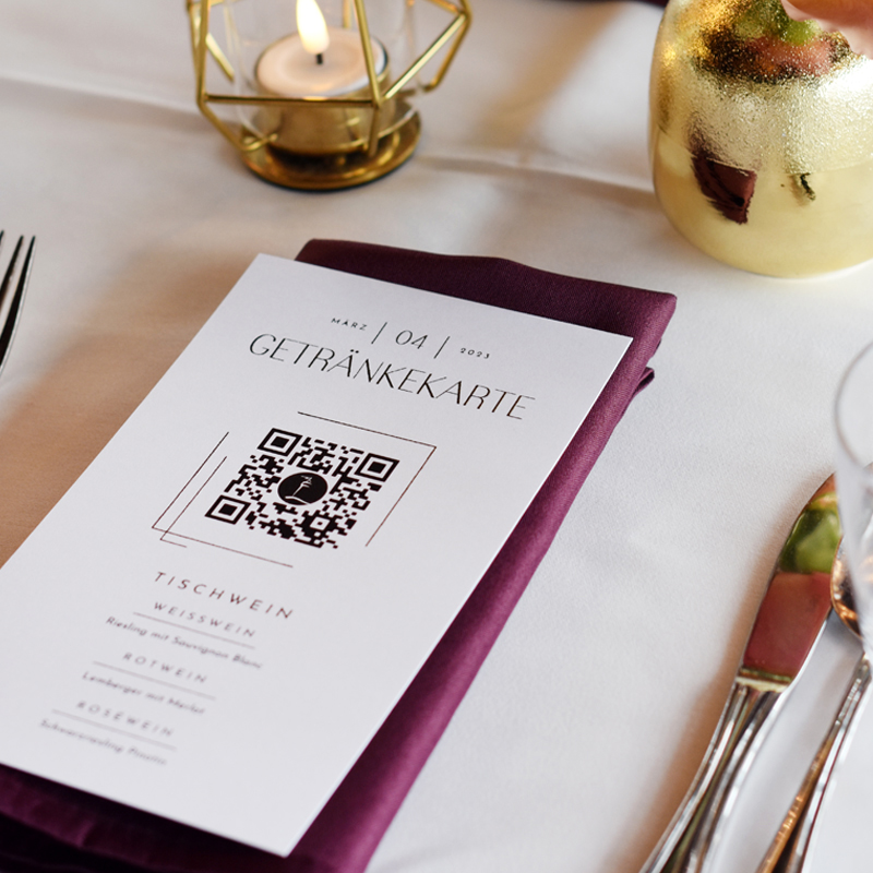 Serviette Polyester aubergine lila mieten | Verleih Hochzeit Event_3