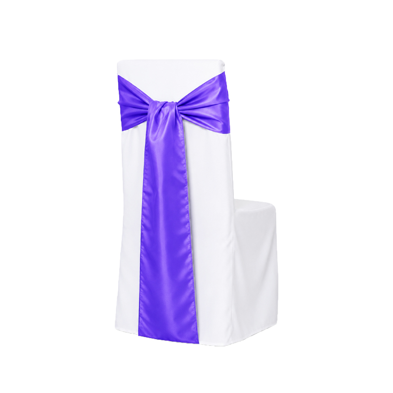 Schleifenband für Stuhlhusse | Taft 275x20cm | lila | Verleih Hochzeit Veranstaltung Geburtstag