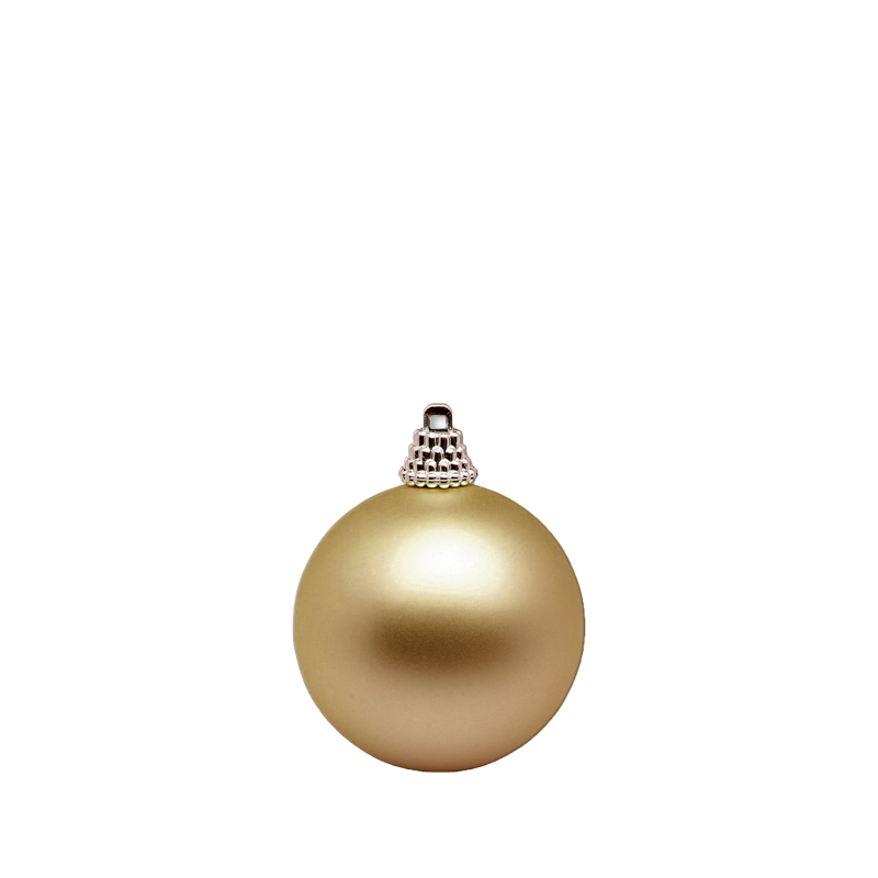 Weihnachtskugel gold matt [mieten]