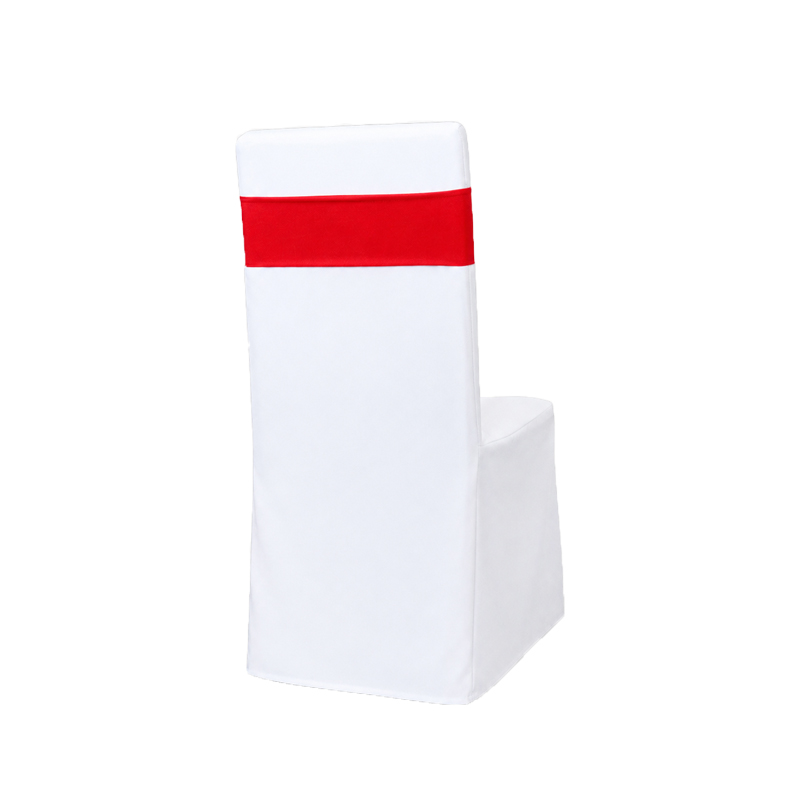 Schleifenband aus Stretch 10cm in rot zur Miete für Hochzeiten