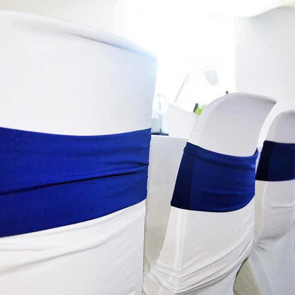 Stretchband royalblau