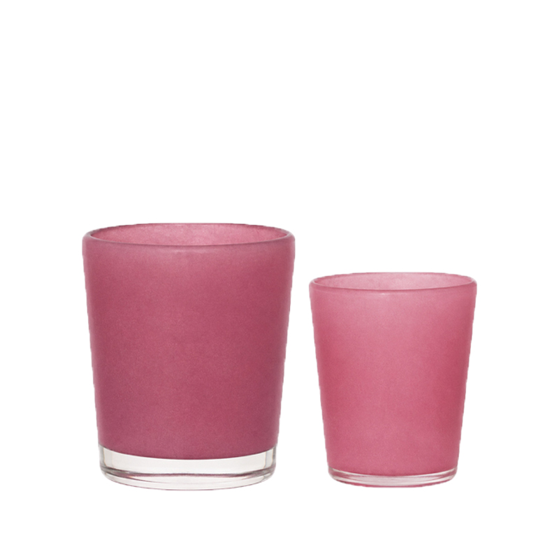 Vase konisch pink hochwertig mieten Tischdeko Hochzeit, Event, Feier