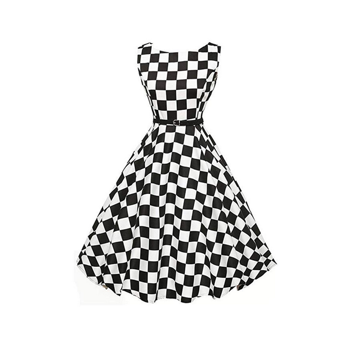 Kleid Rock N Roll Karo mieten