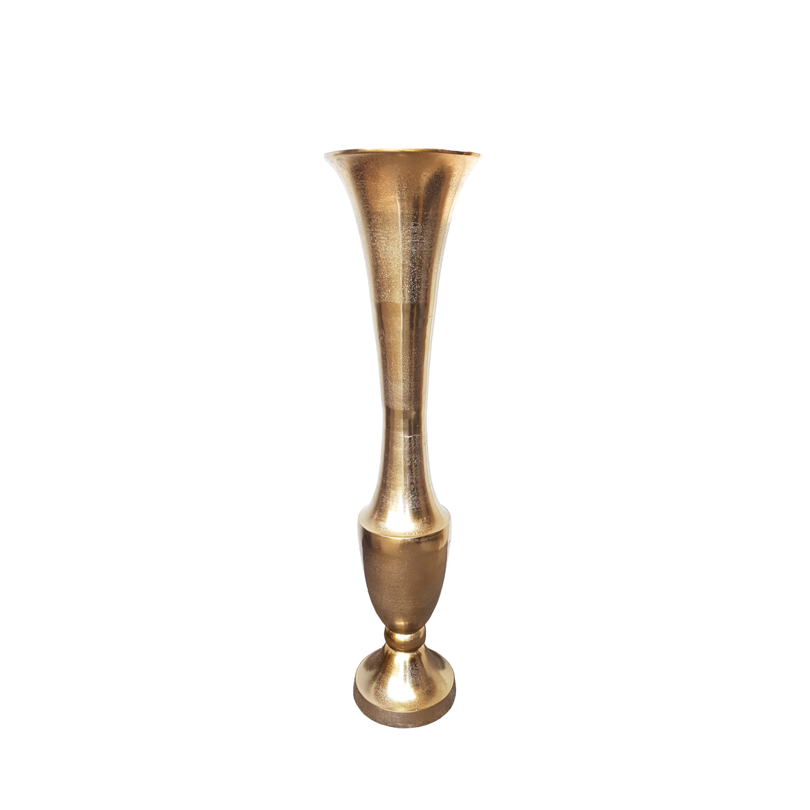Bodenvase Pokal gold mieten