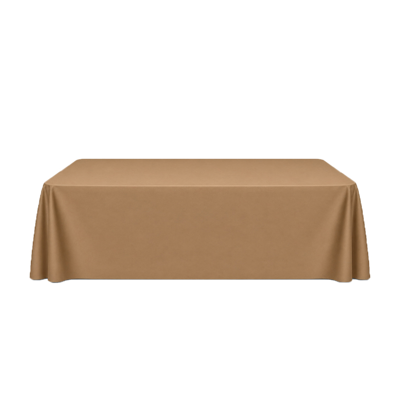 Tischdecke_Polyester_rechteckig_1,50x2,60cm_taupe_mieten_I_Verleih_Hochzeit_Feier_Event_Geburtstag_Catering_Firmenevent