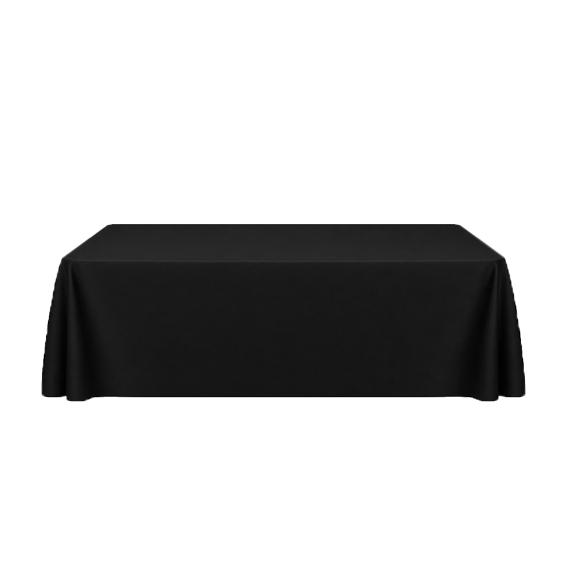 Tischdecke_Polyester_rechteckig_1,30x2,20cm_schwarz_mieten_I_Verleih_Hochzeit_Feier_Event_Geburtstag_Catering_Firmenevent