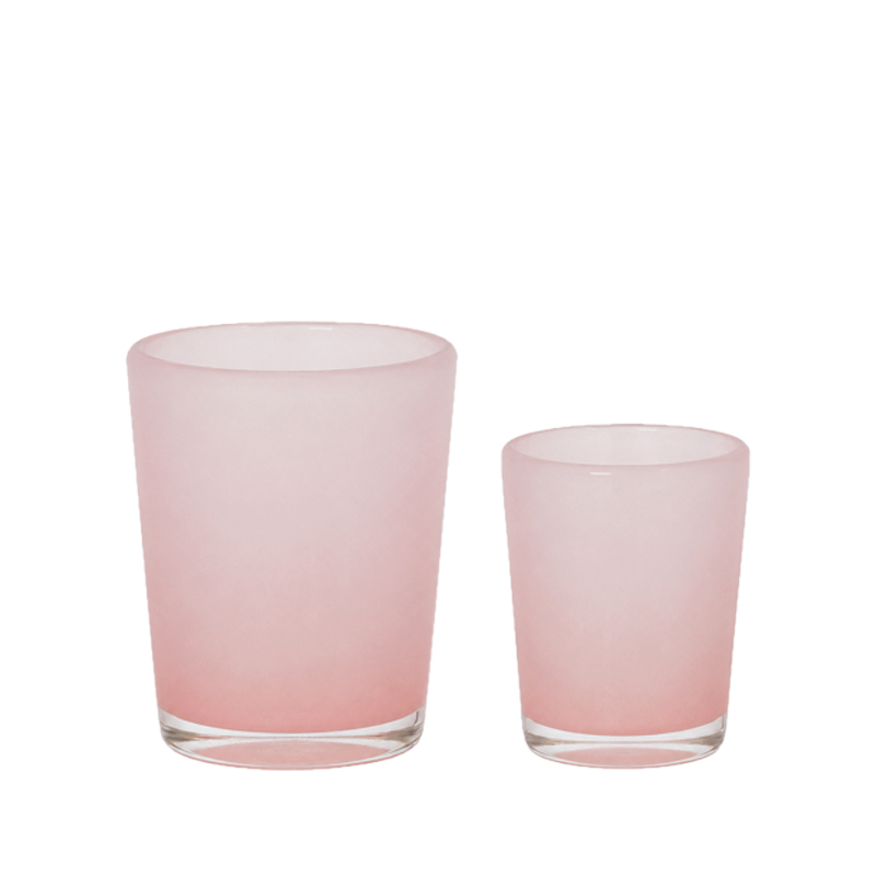 Vase konisch rosa hochwertig mieten Tischdeko Hochzeit, Event, Feier