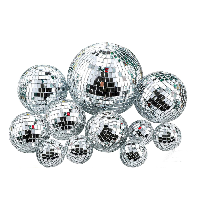 Discokugel Silber mieten Spiegelkugel