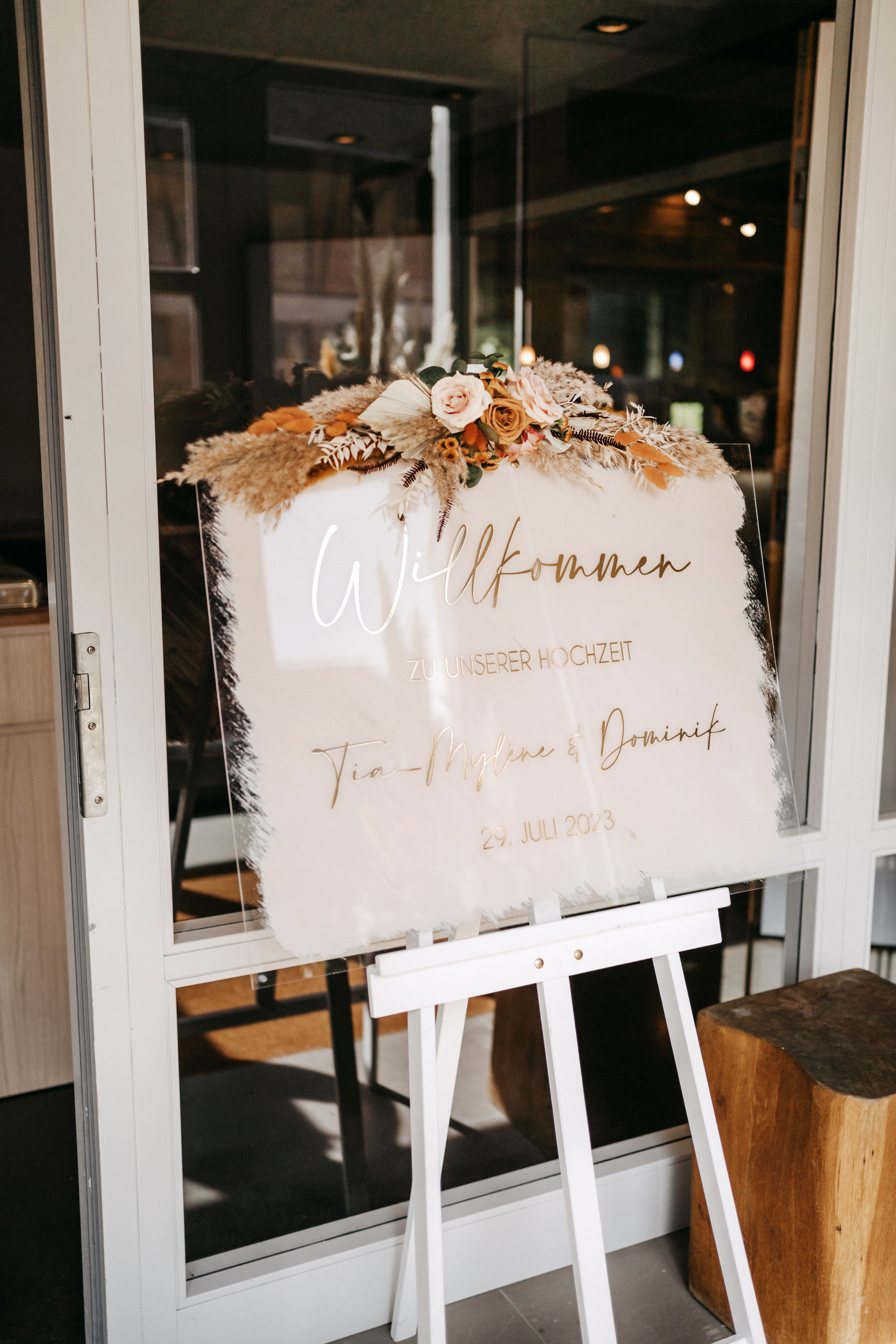 Hochzeit_Deko_Steinbachhof_Willkommensschild_mieten