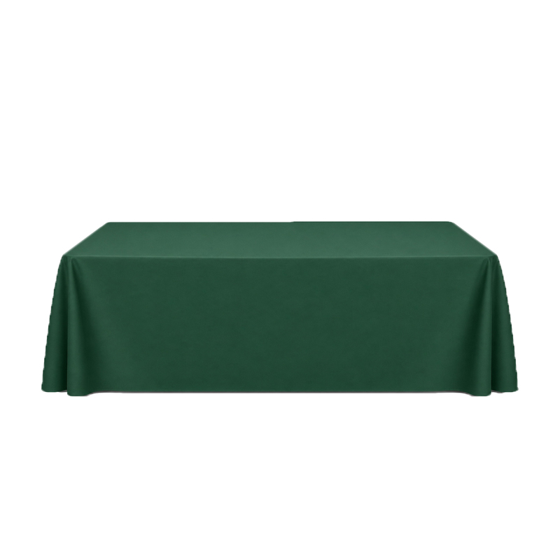 Tischdecke_Polyester_rechteckig_1,50x2,60cm_forestgreen_emerald_dunkelgrün_mieten_I_Verleih_Hochzeit_Feier_Event_Geburtstag_Catering_Firmenevent