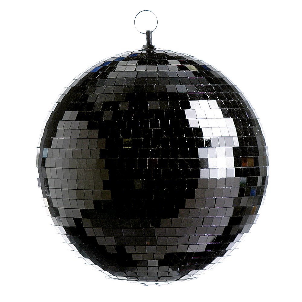 Discokugel schwarz [mieten]