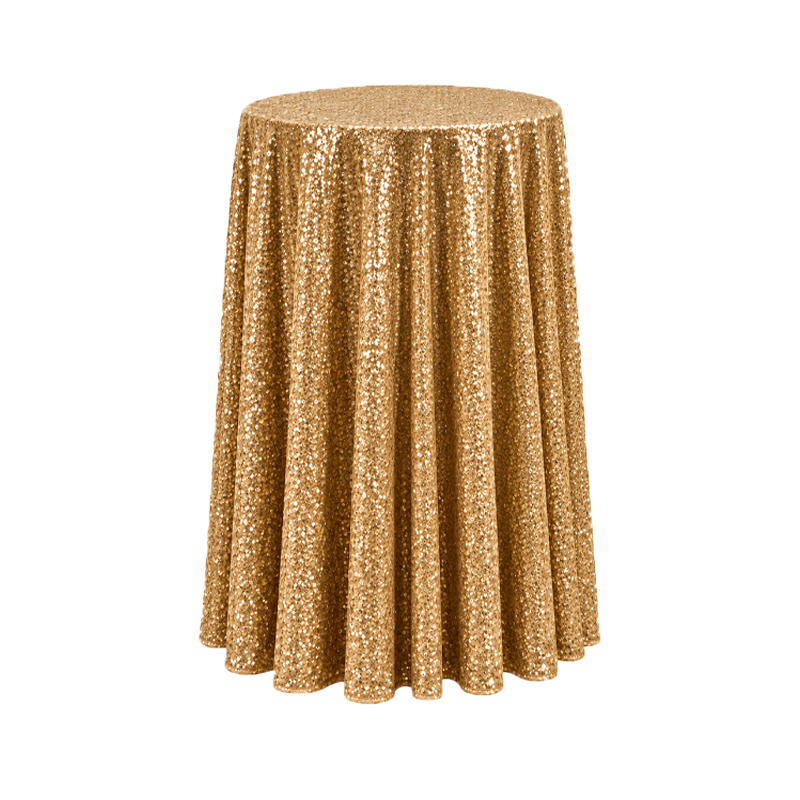 Tischdecke_Pailetten_rund_305cm_gold_mieten_I_Verleih_Hochzeit_Feier_Event_Geburtstag_Catering_Firmenevent