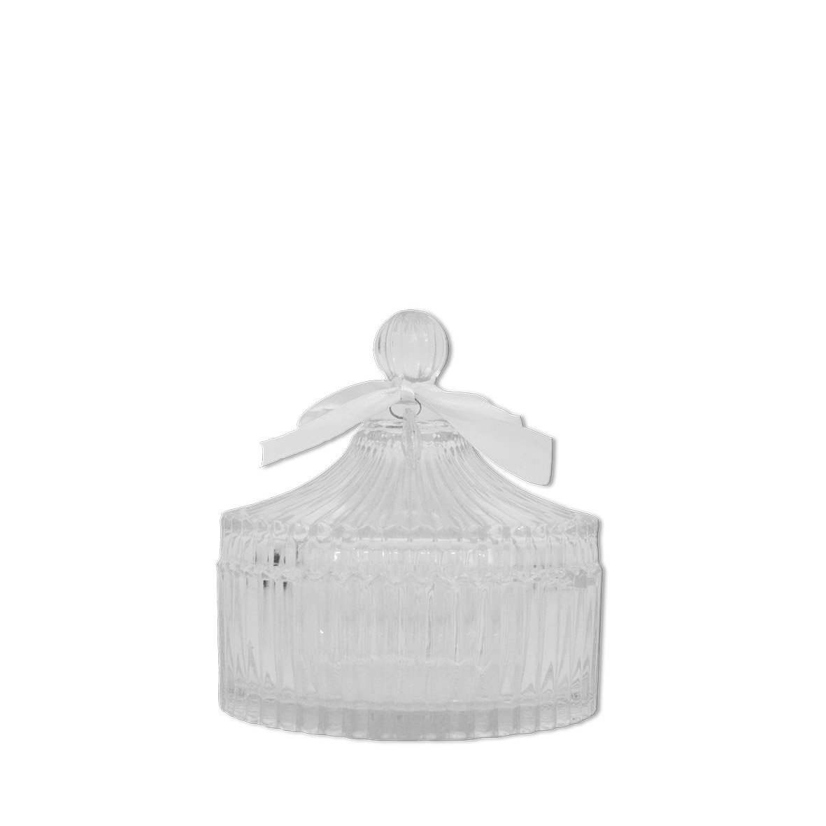 Candybar Salytbar Dose Rille Glas klar mit Deckel mieten Hochzeit, Feier, Veranstaltung