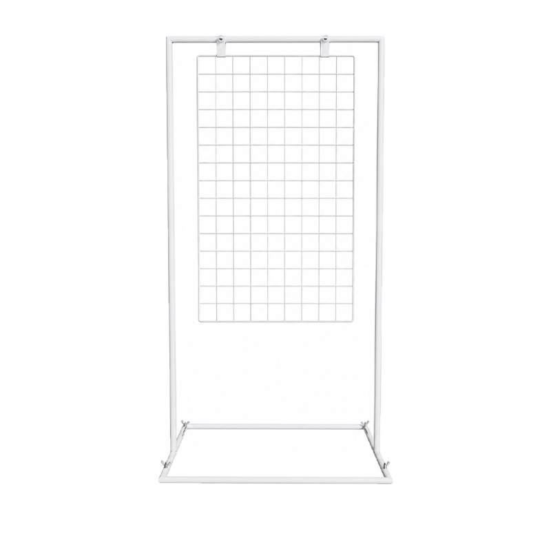 Metallständer & Gitter "Sitzplan" [mieten] weiß