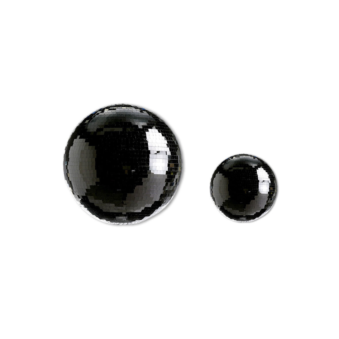 Spiegelkugel Schwarz