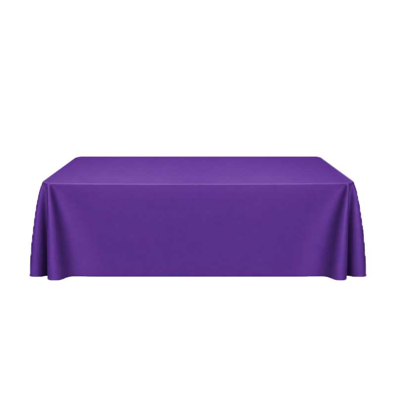 Tischdecke_Polyester_rechteckig_1,30x2,20cm_lila_mieten_I_Verleih_Hochzeit_Feier_Event_Geburtstag_Catering_Firmenevent
