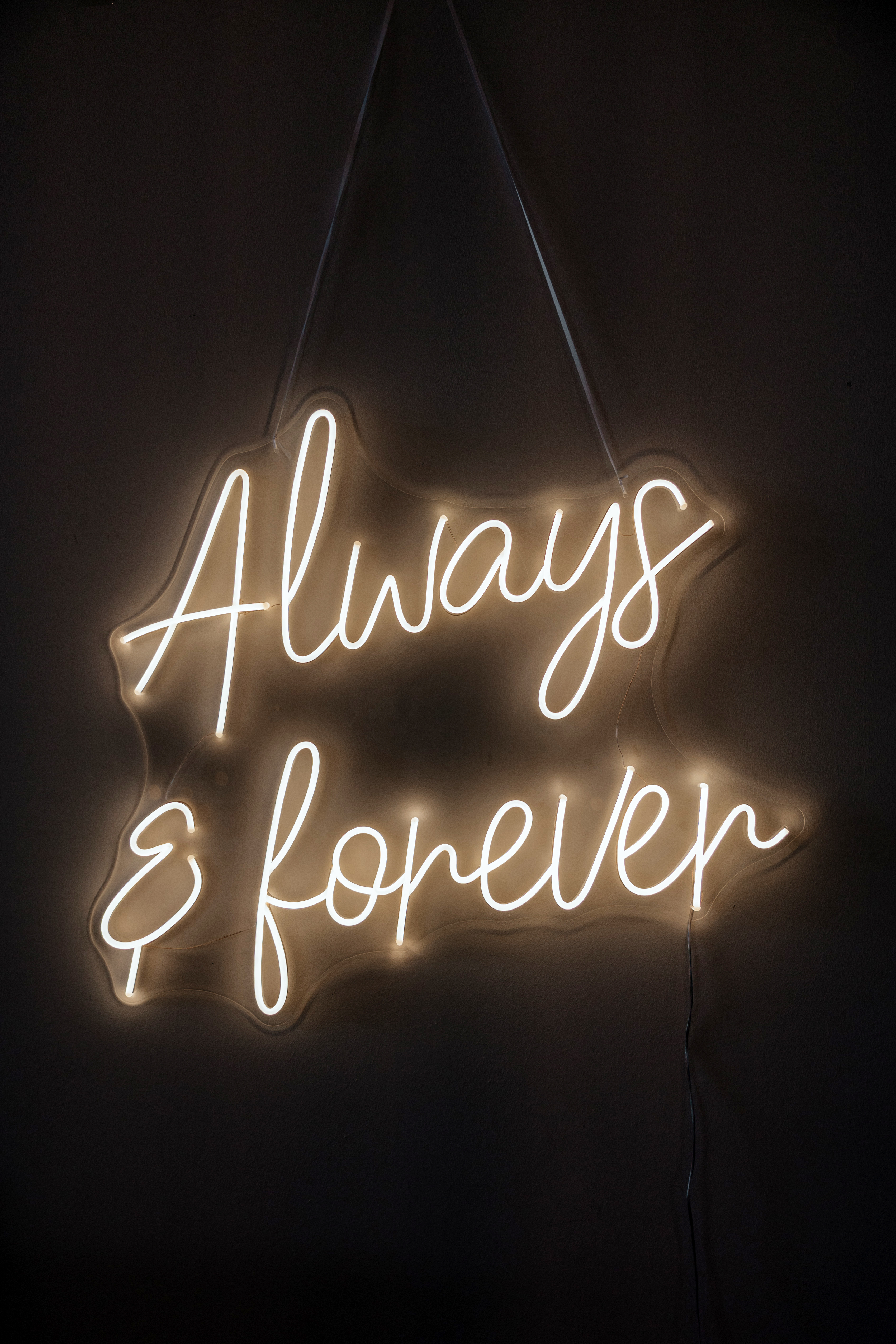 LED_Sign_Schild_Always_Forever_mieten