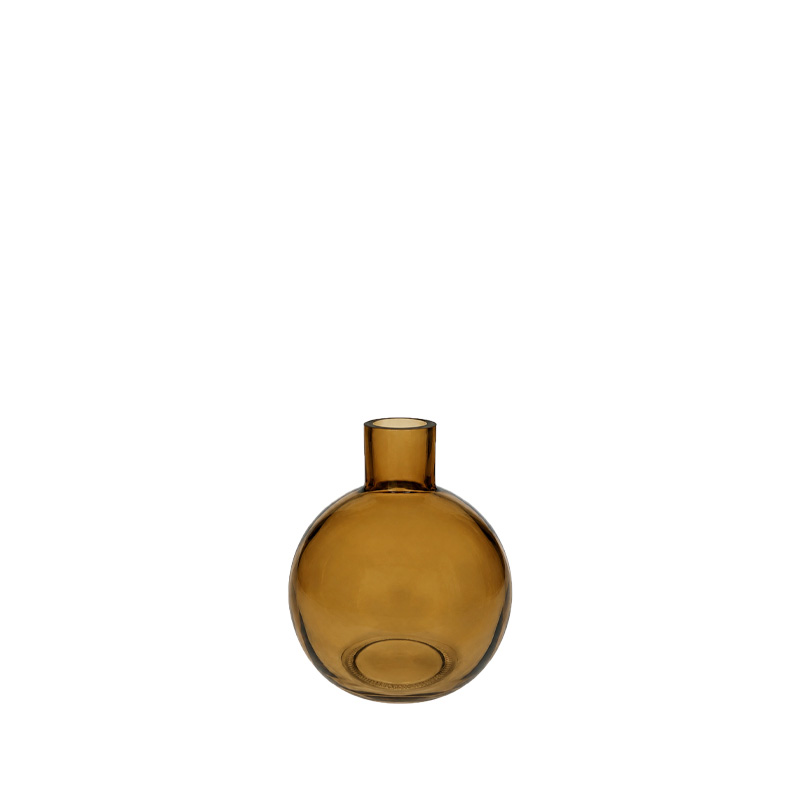 Vase Kugel | Kugelvase | braun klein Tischdeko Hochzeit Feier Event