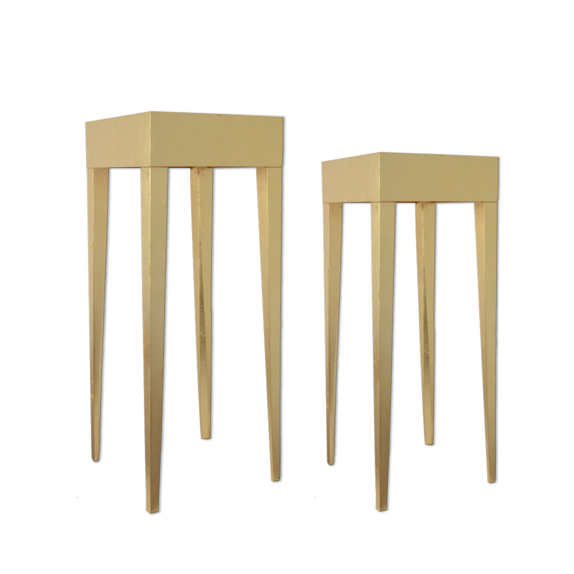 Holztisch Gold