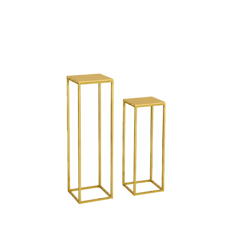Blumenständer_Metallständer_hoch_stabil_gold_120cm_Blumendekoration_Hochzeit_Trauung_mieten