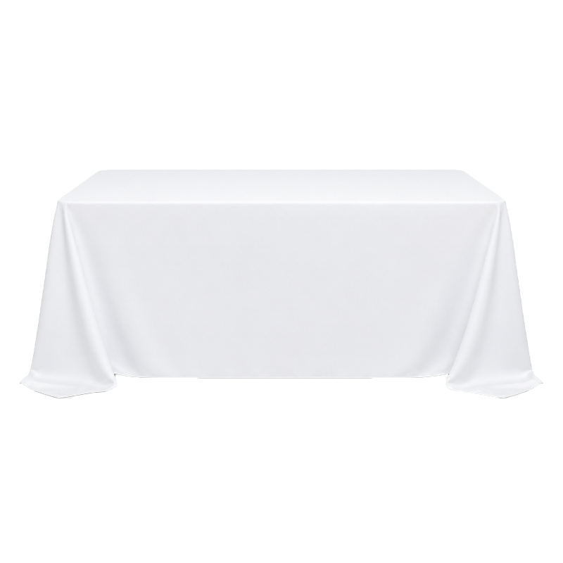 Tischdecke_Polyester_rechteckig_230x335cm_bodenlang_weiss_mieten_I_Verleih_Hochzeit_Feier_Event_Geburtstag_Catering_Firmenevent