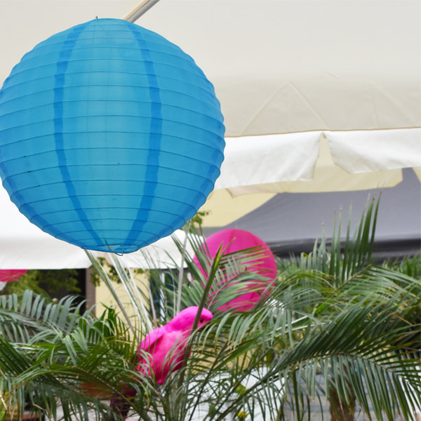 Lampion aqua blau mieten Hochzeit, Deko, Feier, Geburtstag, Veranstaltung_2