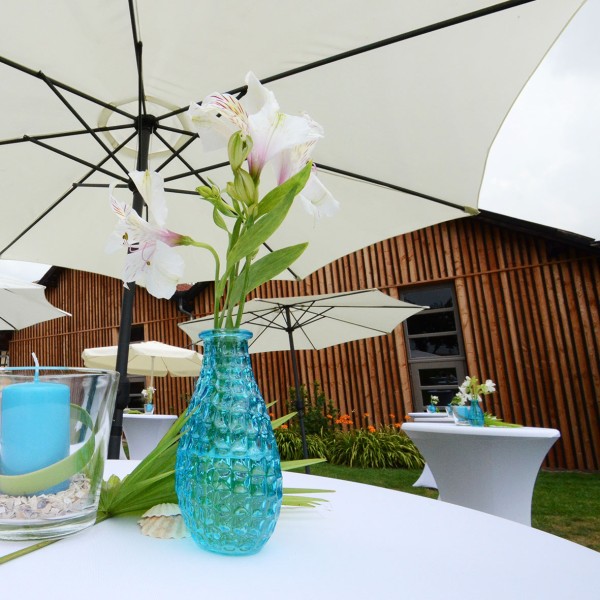 Flaschenvase aqua - 4-fach sortiert mieten Hochzeit, Event, Mottoparty_3