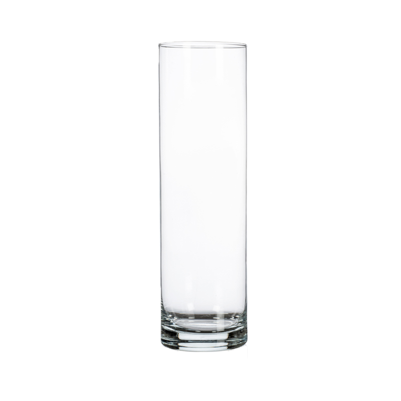 Vase Zylinder, Bodenvase; Höhe 50 cm, Glas klar [mieten]