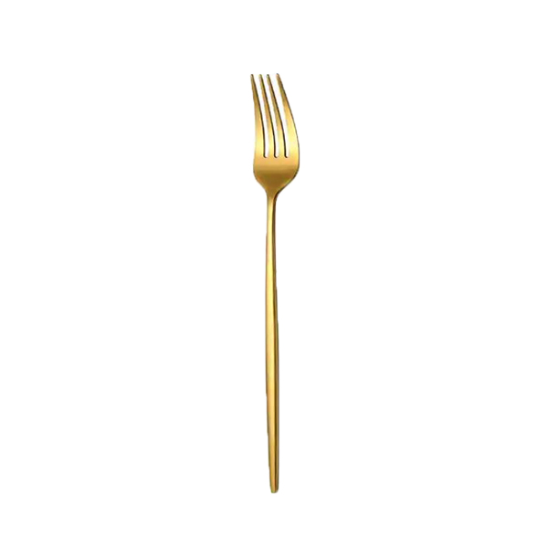 Gabel gold glänzend Besteck mieten Verleih Hochzeit Firmenfeier Geburtstag