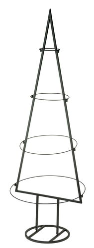 Tannenbaum | Ständer | Metall schwarz zum Ausdekorieren | Weihnachtsfeier Verleih | Weihnachtsdekoration [mieten]