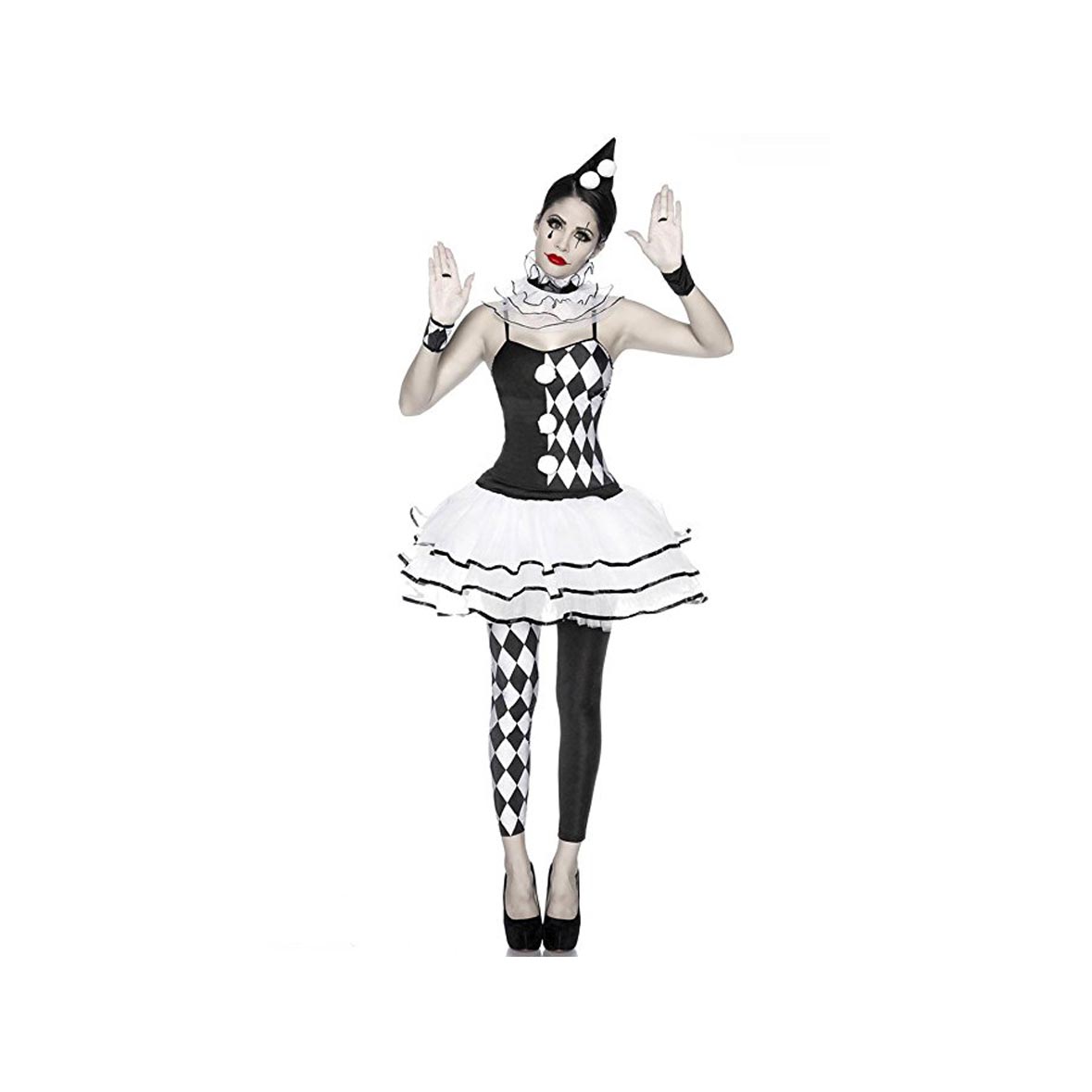 Clownkostüm Harlekin