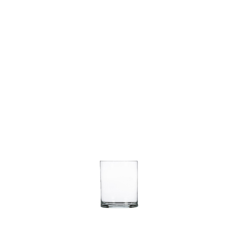 Vase, Teelichthalter Zylinder klein 8cm, Glas kalr mieten Hochezit, Geburtstag, Feier, Event Verleih