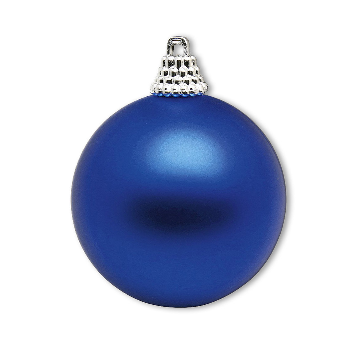Weihnachtskugel | Kunststoff blau matt [mieten]