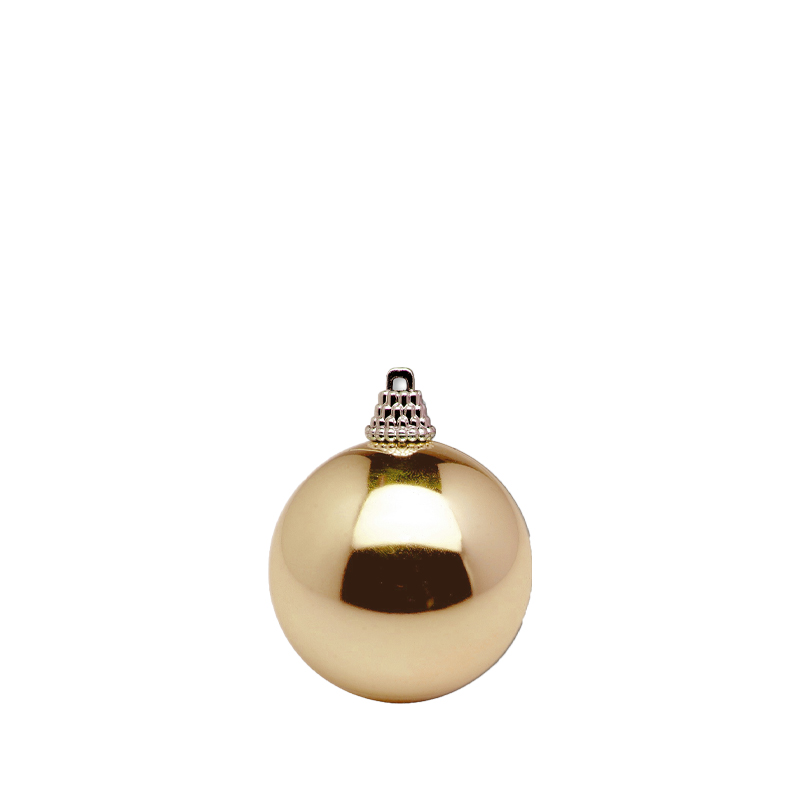 Weihnachtskugel gold glänzend [mieten]