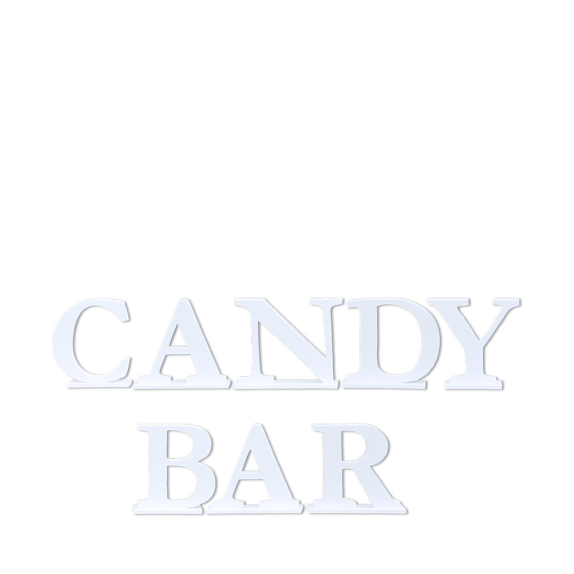 Schriftzug "CANDYBAR"