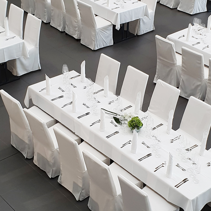 Tischdecke_Standard_Damast_Baumwolle_weiss_mieten_Event_Hochzeit_Catering