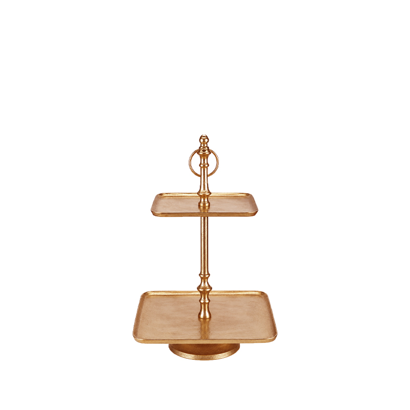 Etagere 2-stöckig Candybar Saltybar Ginbar Cigarbar kupfer rosegold mieten Hochzeit, Geburtstag, Feier