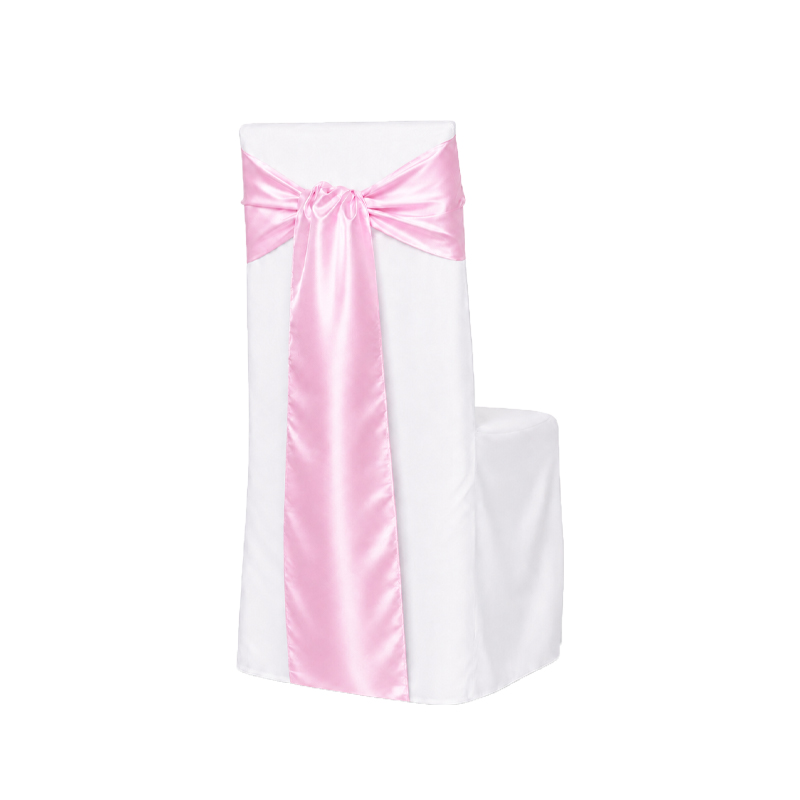 Schleifenband für Stuhlhusse | Taft 275x20cm | rosa | Verleih Hochzeit Veranstaltung Geburtstag