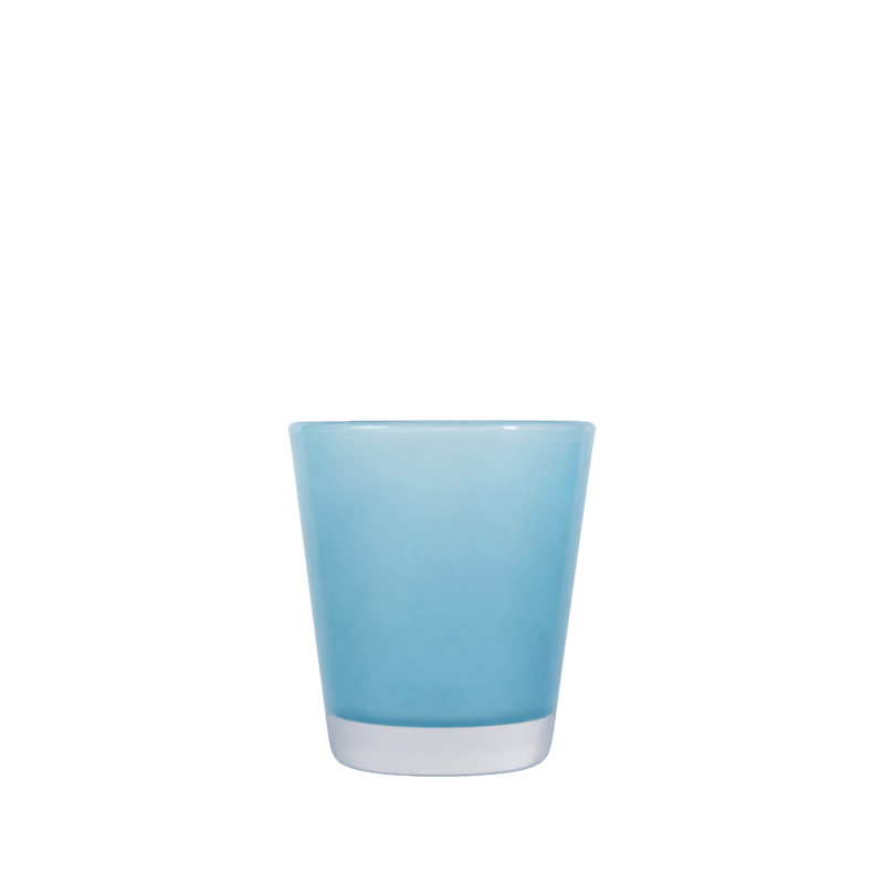 Vase konisch aqua hochwertig mieten Tischdeko Hochzeit, Event, Feier
